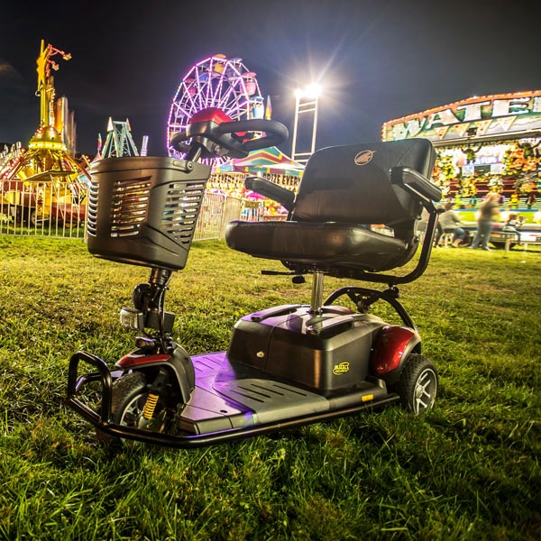 scooter at the fair