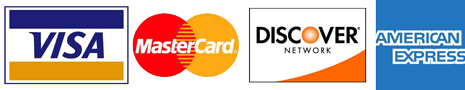 visa mastercard discover network american express logos